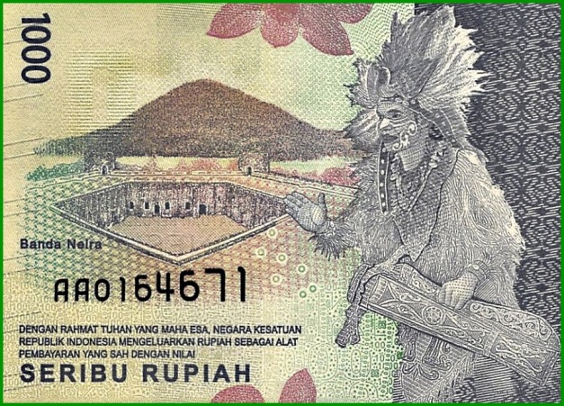 1000 Rupiah note