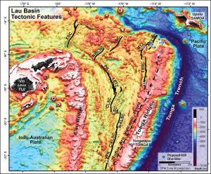 Tectonic map